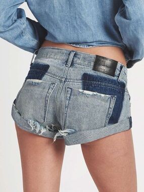 NWT One Teaspoon Bandits Denim Short Size 22
